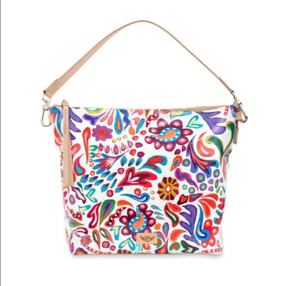 White Swirly Legacy Hobo Consuela